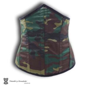 Corset militar bajo pecho